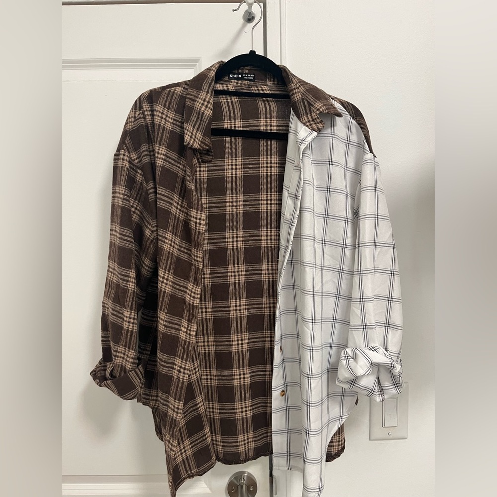Two Tone patterned flannel